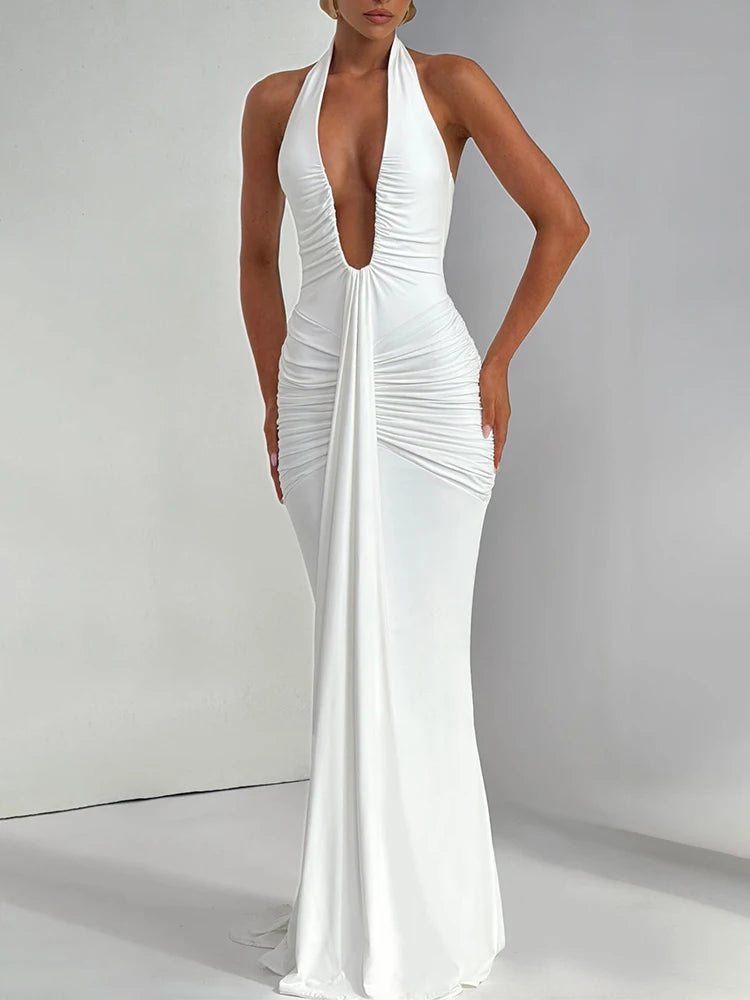 UNLEASH - The Summit Halter Dress