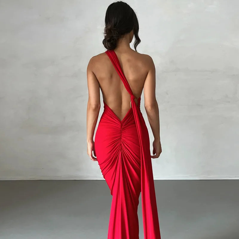 UNLEASH - The Lumina Backless Dress
