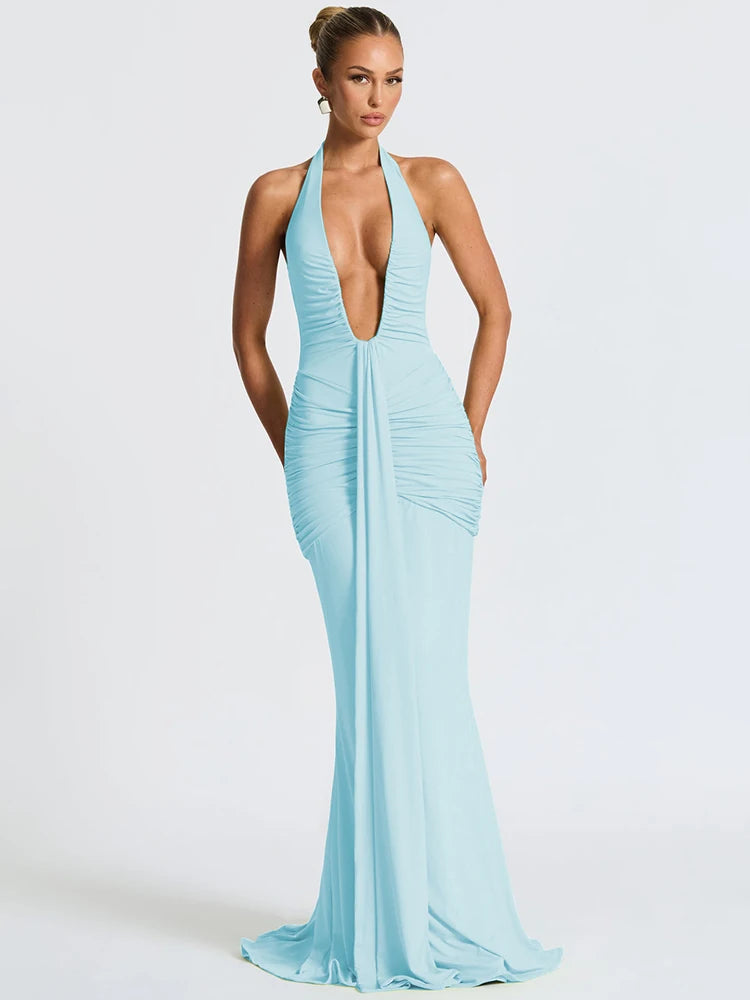 UNLEASH - The Summit Halter Dress