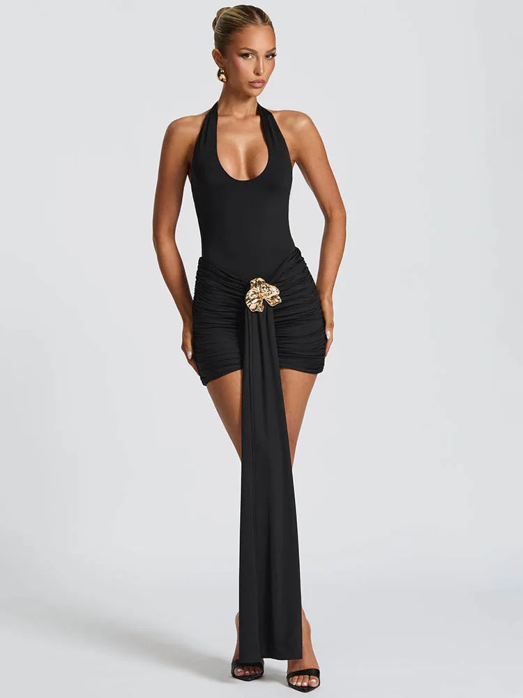 UNLEASH - The Aphrodite Halter Dress